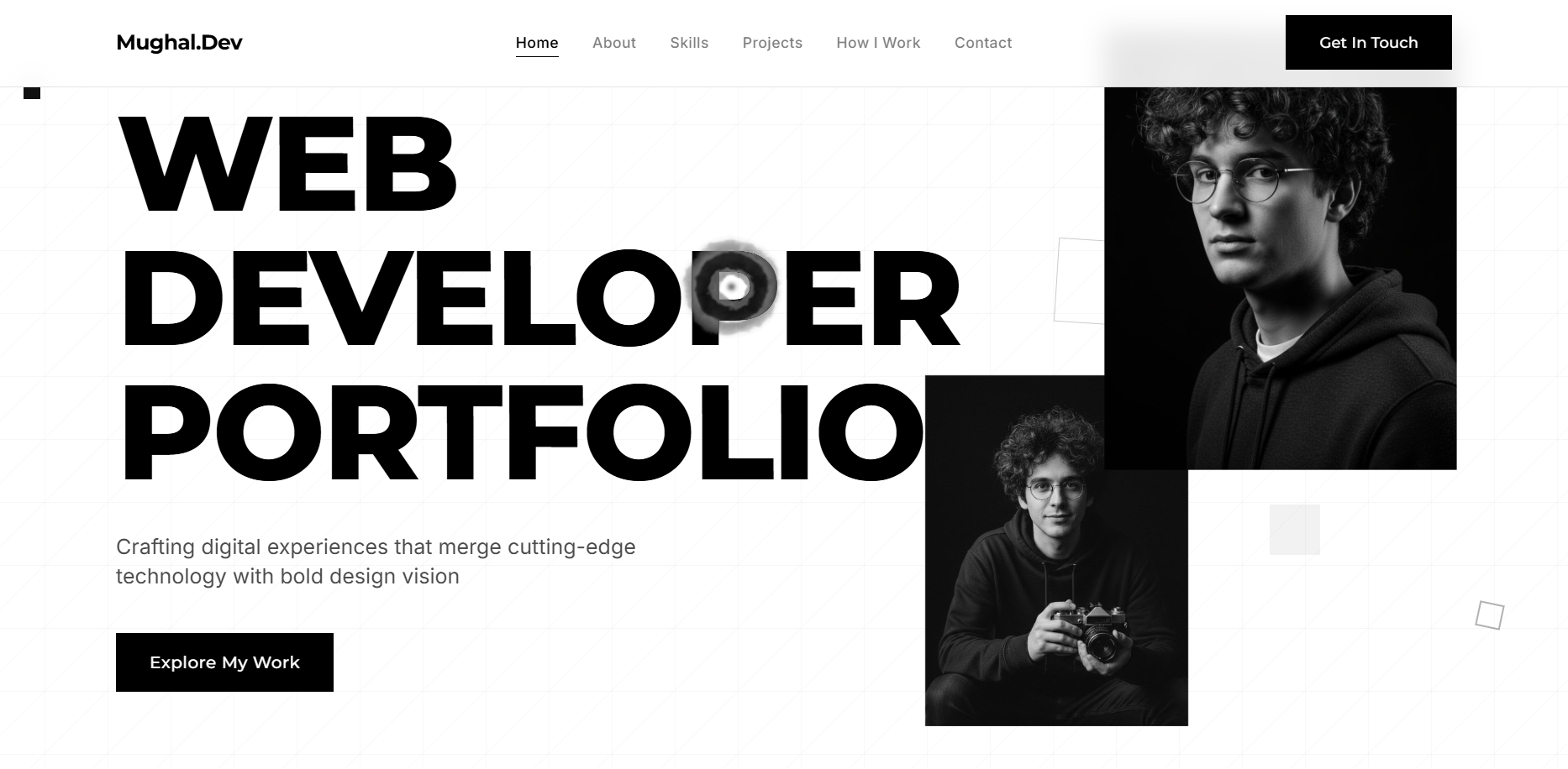 Mughal.Dev - Creative Developer Portfolio Website